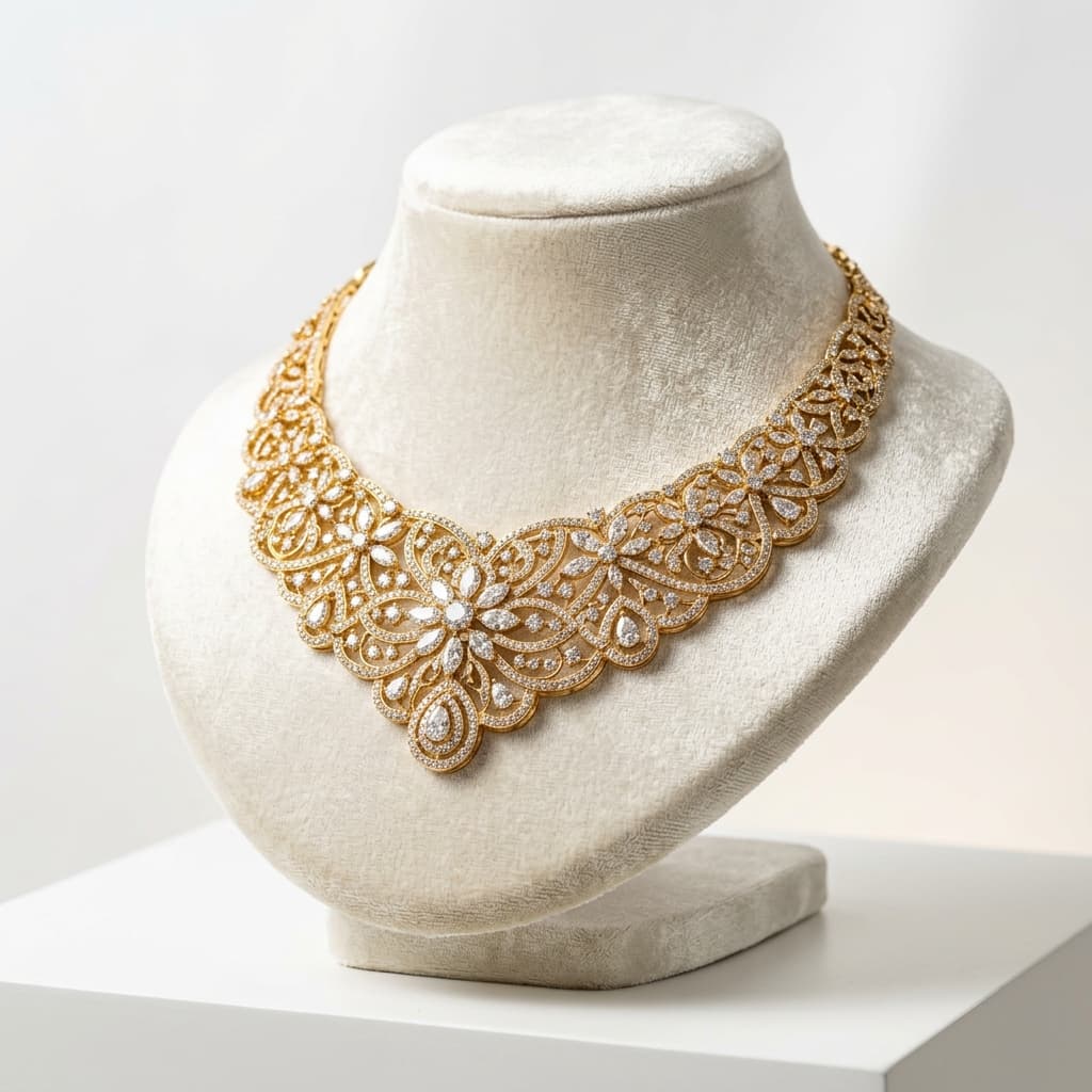 Luxmi Jewellers Gold Necklace